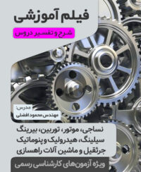 چرخ دنده و وینچ،نساجی، موتور، توربین، بیرینگ، سیلینگ، هیدرولیک و پنوماتیک، جرثقیل و ماشین آلات راهسازی (مهندس افضلی)